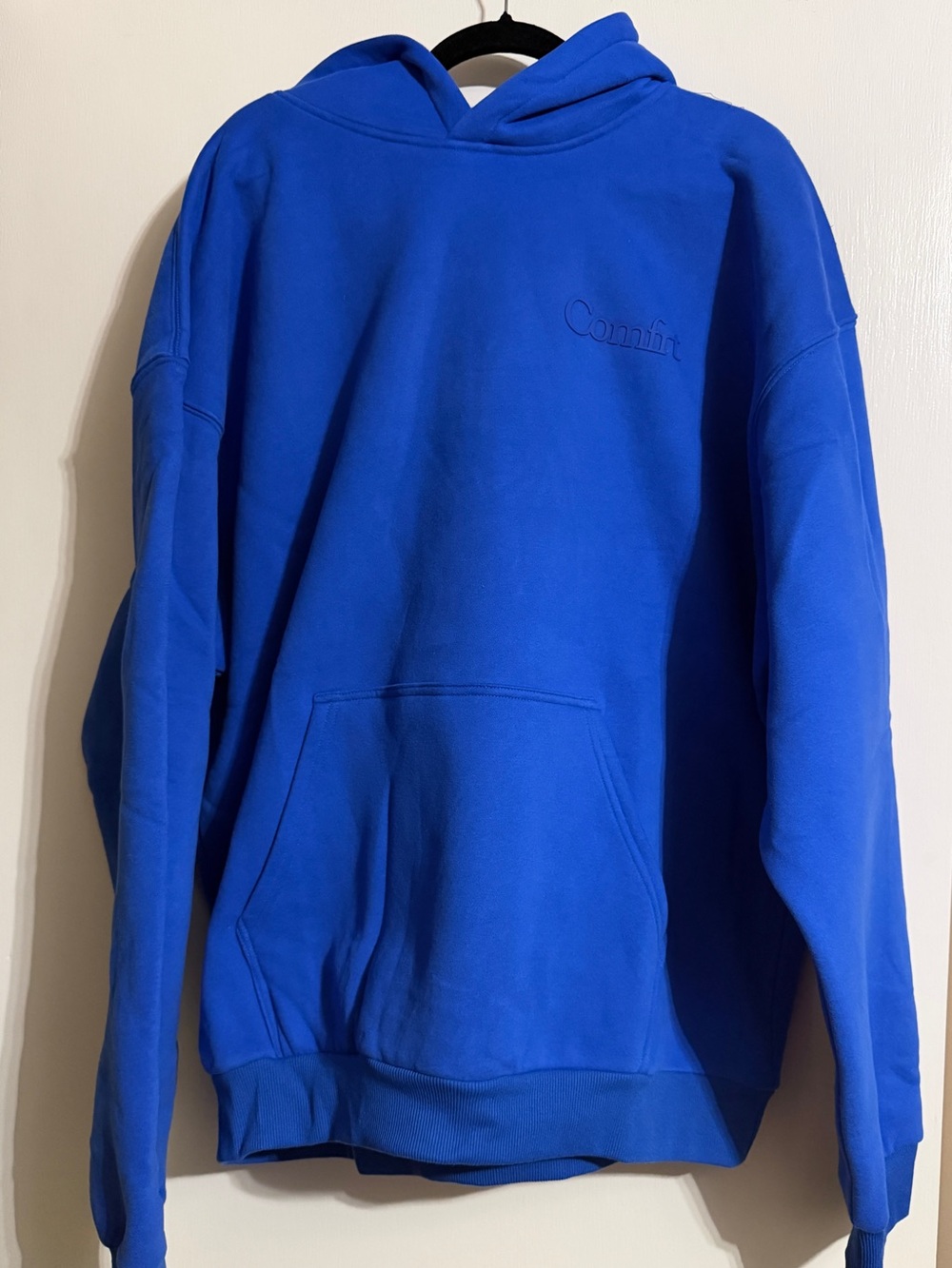 Comfrt Brand Cobalt Blue Unisex Hoodie Sweatshirt